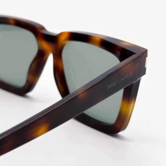 NEW SAINT LAURENT SL610 003 UNISEX HAVANA GREEN SAINT LAURENT SL 610 003 - Picture 8 of 13